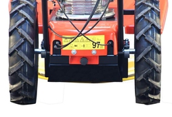 Detail krytu převodovky bubnové sekačky BDR-620 LUCINA 65
