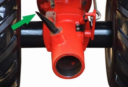 Detail náhonu převodovky DSK-316.1PSVN