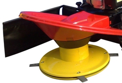 Detail žacího bubnu bubnové sekačky BDR-620B Lucina 65