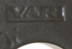 Detail signovaných kypřicích nožů VARI