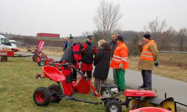 Vorführung der Kommunaltechnik Velky Osek 30.11.2011