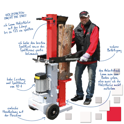 VARI log splitter