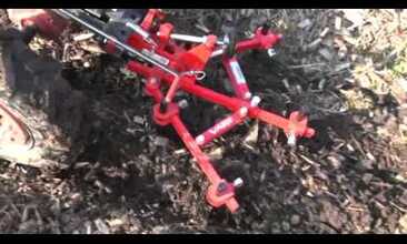 Malotraktor VARI GLOBAL + kypřič radličkový AKY-356