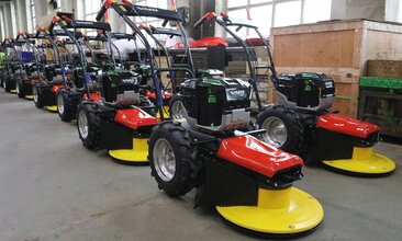 Montáž multifunkční bubnové sekačky BDR-620DE Lucina MaX