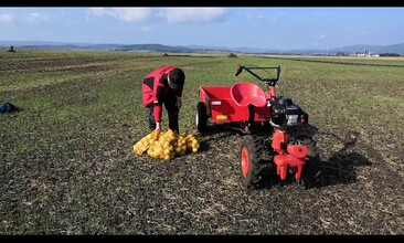 Malotraktor VARI GLOBAL s motorem XP-200 + přívěs ANV-400