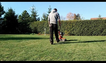 Provzdušňovač / prořezávač trávníků VARI PP-60 - jarní vertikutace