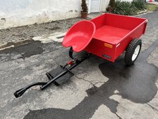 Vyklápěcí přívěs ANV-500 + oj pro přívěs-BAZAR