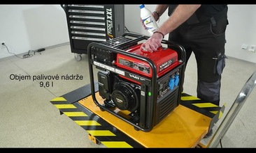 Video návod - elektrocentrála ECV 4600 W