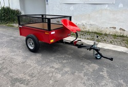 Přívěs ANV-500 + nástavby + opěrné kolečko - BAZAR