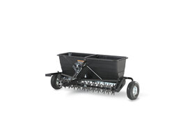 PTS-1000 pulled aerator with spreader