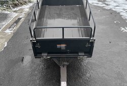 Závěsný vozík sklopný za traktor - BAZAR