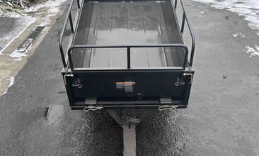 Závěsný vozík sklopný za traktor - BAZAR