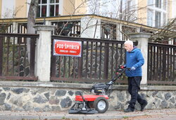 Blokové čištění ve Zbraslavi s ocelovým kartáčem B-60 VEDEX