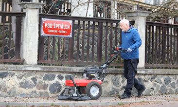 Blokové čištění ve Zbraslavi s ocelovým kartáčem B-60 VEDEX