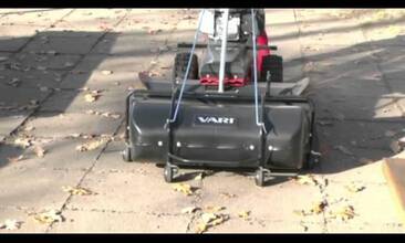 Zametací kartáč CB-80 se sběracím boxem BS-80