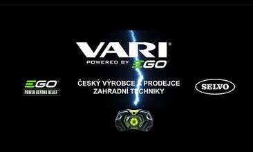 Spojení značek VARI powered by EGO, EGO a SELVO