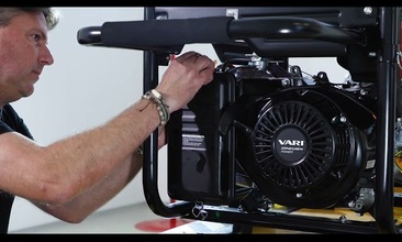 Video návod - elektrocentrála VARI ECV 8500 W